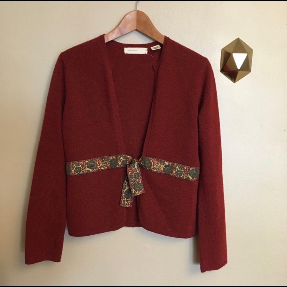 Anthropologie Sleeping on Snow Cardigan-